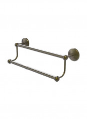 Monte Carlo Collection Double Towel Bar Antique Brass 18inch