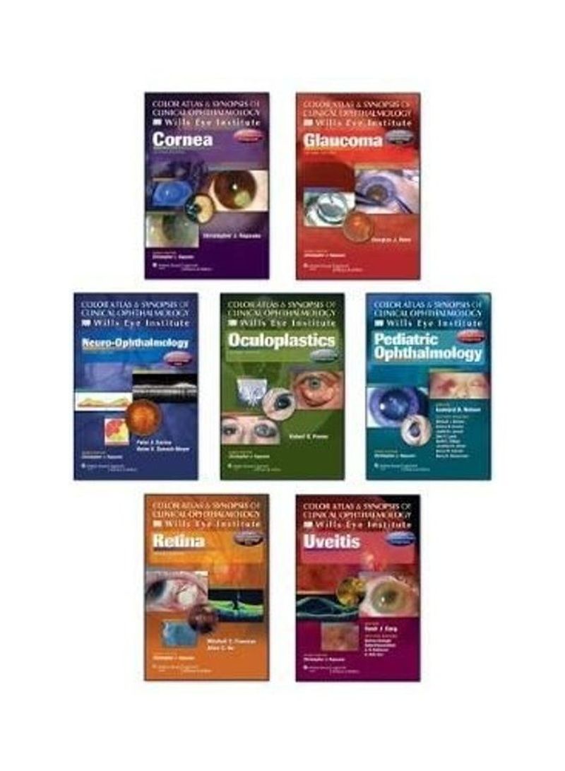 Color Atlas and Synopsis of Clinical Ophthalmology Series Package Paperback English by Lippincott  Williams & Wilkins
