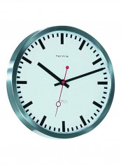 Stainless Steel Wall Clock Blue 11.8x1.5x11.8inch
