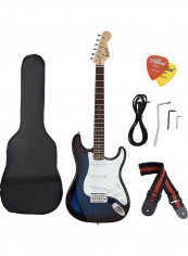 Electric Guitar Basswood Body with Gig Bag and Pick Strap