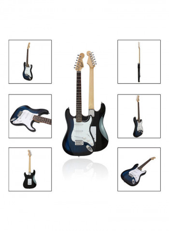 Electric Guitar Basswood Body with Gig Bag and Pick Strap