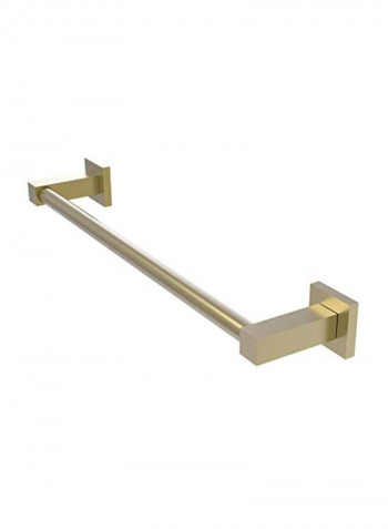 Montero Collection Contemporary Towel Bar Satin Brass 24inch