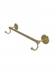 Prestige Que New Collection Integrated Hooks Towel Bar Gold 30inch