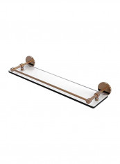 Rail Glass Shelf Gold/Clear 22inch reviews Rail Glass Shelf Gold/Clear 22inch