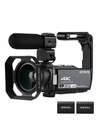 Wi-Fi 4K Digital Video Camera Camcorder