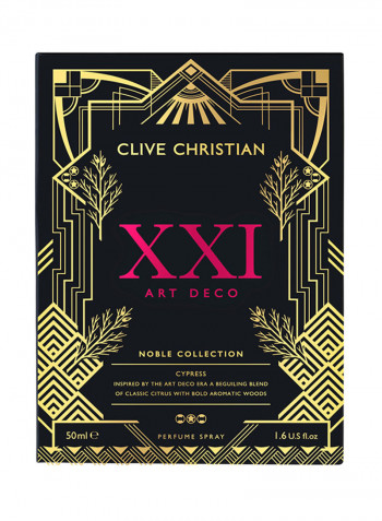 Xxi Art Deco Cypress EDP 50ml