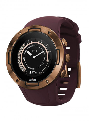 5 GPS Sportswatch BURGUNDY COPPER