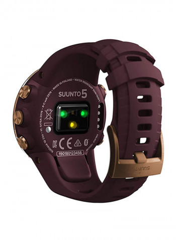 5 GPS Sportswatch BURGUNDY COPPER