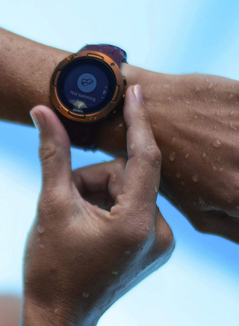 5 GPS Sportswatch BURGUNDY COPPER