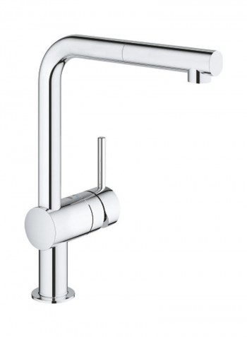 Minta Single-Lever Sink Mixer Silver