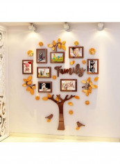 Family Tree Wall Decoration Set Multicolour 60x  90cm