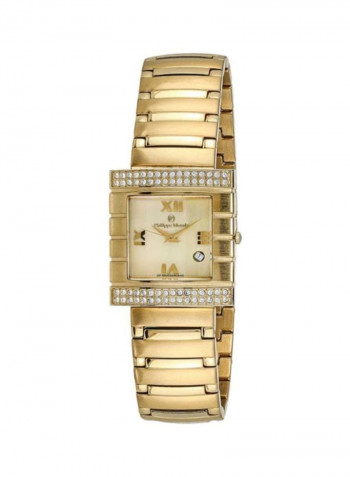 Men's Water Resistant Analog Watch MS0311GPG