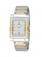 Men's Water Resistant Stainless Steel Analog Watch GM623CW