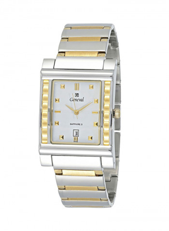 Men's Water Resistant Stainless Steel Analog Watch GM623CW