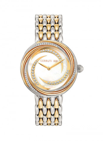 Women's Rieti Water Resistant Metal Analog Watch CCRWM15907