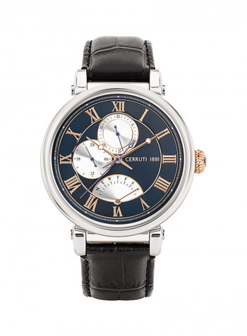 Men's Mezzano Water Resistant Leather Analog Watch CCRWA27103