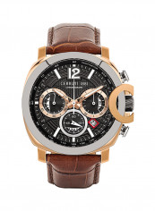Men's Positano Water Resistant Leather Chronograph Watch CCRWA18109