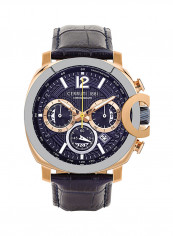 Men's Positano Water Resistant Leather Chronograph Watch CCRWA18111