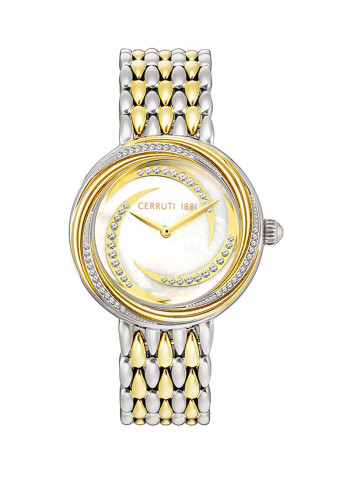 Women's Rieti Water Resistant Metal Analog Watch CCRWM15906