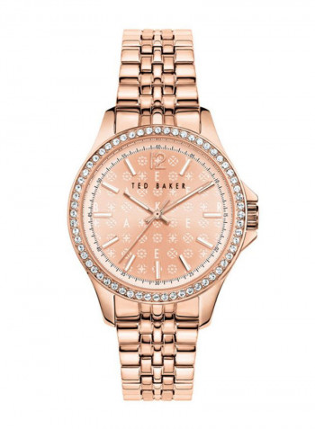 Women's Classic Round Shape Stainless Steel Analog Watch T TBKPNIF903