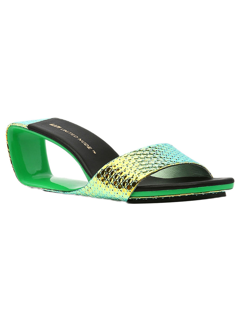 Mobius Mid Slip-On Dress Sandals Space Fire