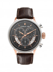 Men's Dervio Water Resistance Leather Analogue Watch C CRWA26801