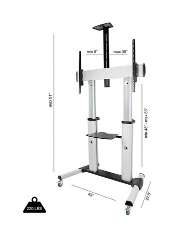 Mobile Stand Mount White/Black