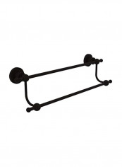 Astor Place Collection Double Towel Bar Black 36inch