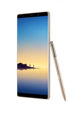 Galaxy Note8 Dual SIM Maple Gold 64GB 4G LTE+ 64GB Memory Card