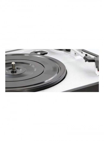 Retro Turntable Cassette Player Recorder PTTC4U Black/Silver/Clear