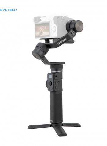 G6 Max 3-Axis Handheld Vlog Gimbal Stabilizer Support Black