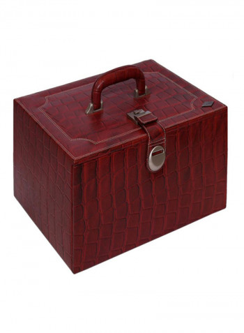 Leather Watches And Jewellery Box