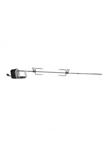 Rotisserie Kit For Genesis II 200/300 Series Gas BBQs Silver 107centimeter