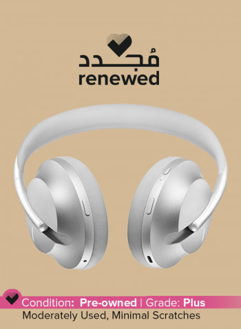 Renewed - Noise Cancelling Headphones 700 Luxe Silver