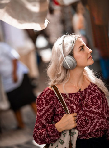 Renewed - Noise Cancelling Headphones 700 Luxe Silver