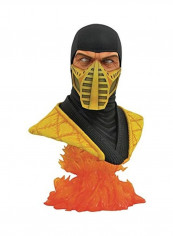 Mortal Kombat 11 Legends In 3D Scorpion Scale Bust 11 x 9 x 7inch