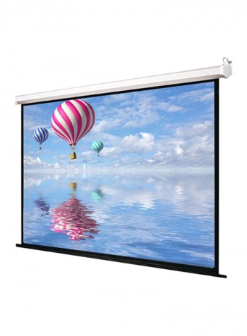 Portable WVGA DLP 200 Lumens Projector With Projecting Screen GV1 Silver