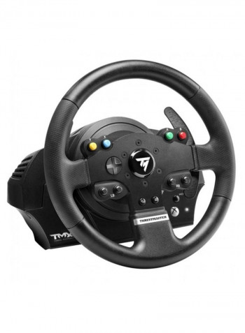 TMX Pro Steering Wheel With Pedal Set