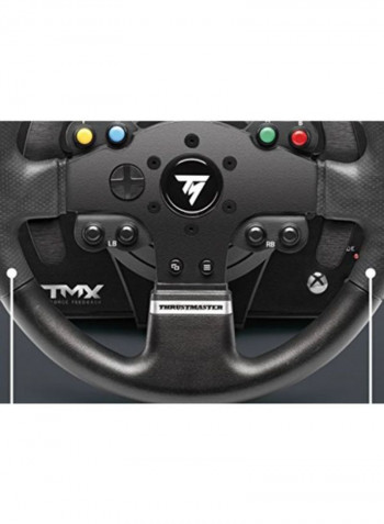 TMX Pro Steering Wheel With Pedal Set