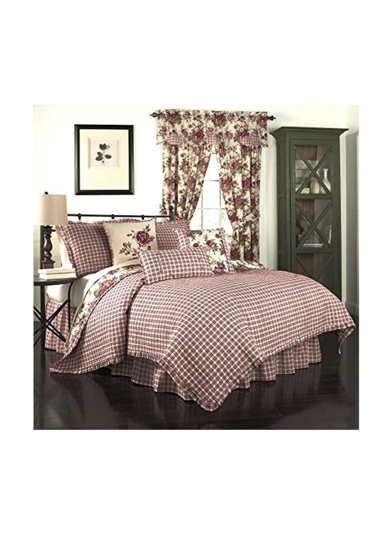 4-Piece Quilt Collection Tea Stain Queen