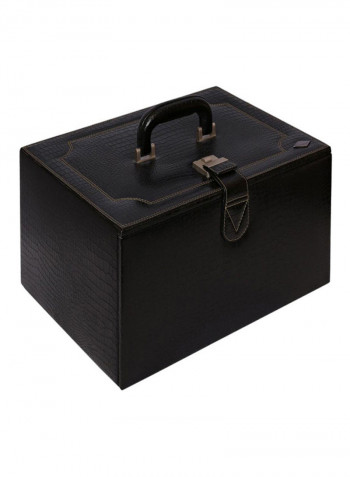 36-Grid Leather Multipurpose Box