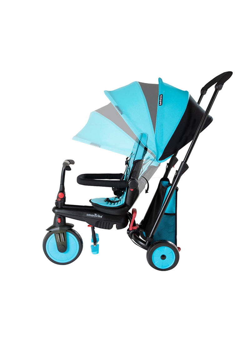 Smartrike Stroller, Foldable With Tricycle Certification - Blue