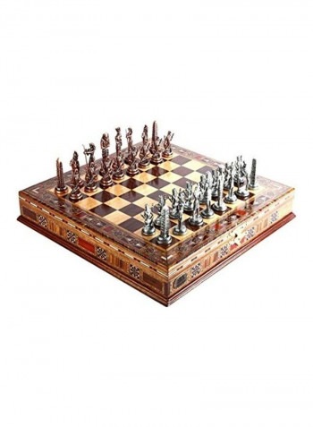 Ancient Egyptian Wooden Chess Set