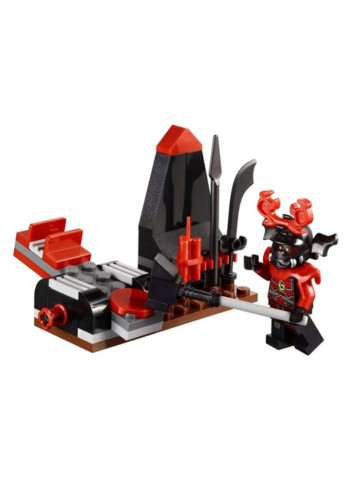 مجموعة لعبة بناء بتصميم التنين الذهبي من فيلم "Ninjago" مكونة من 252 قطعة طراز 70503