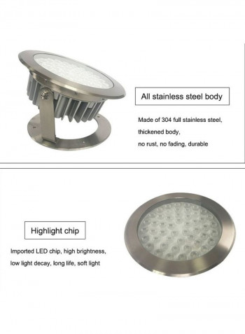 108W Landscape LED Pool Light White 31x31x26centimeter