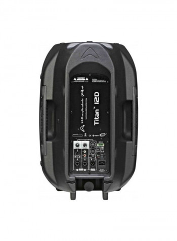Portable Passive Speaker TITAN12D Black