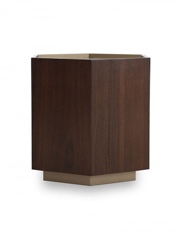 Domino End Table Brown 55x55x50cm