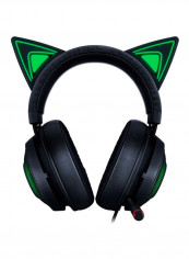 Kitty On-Ear Gaming Headphone With Microphone Black/Green