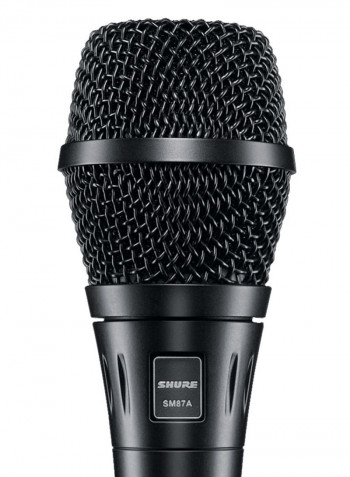 Condenser Hand Held Vocal Karaoke Microphone SM87A Black