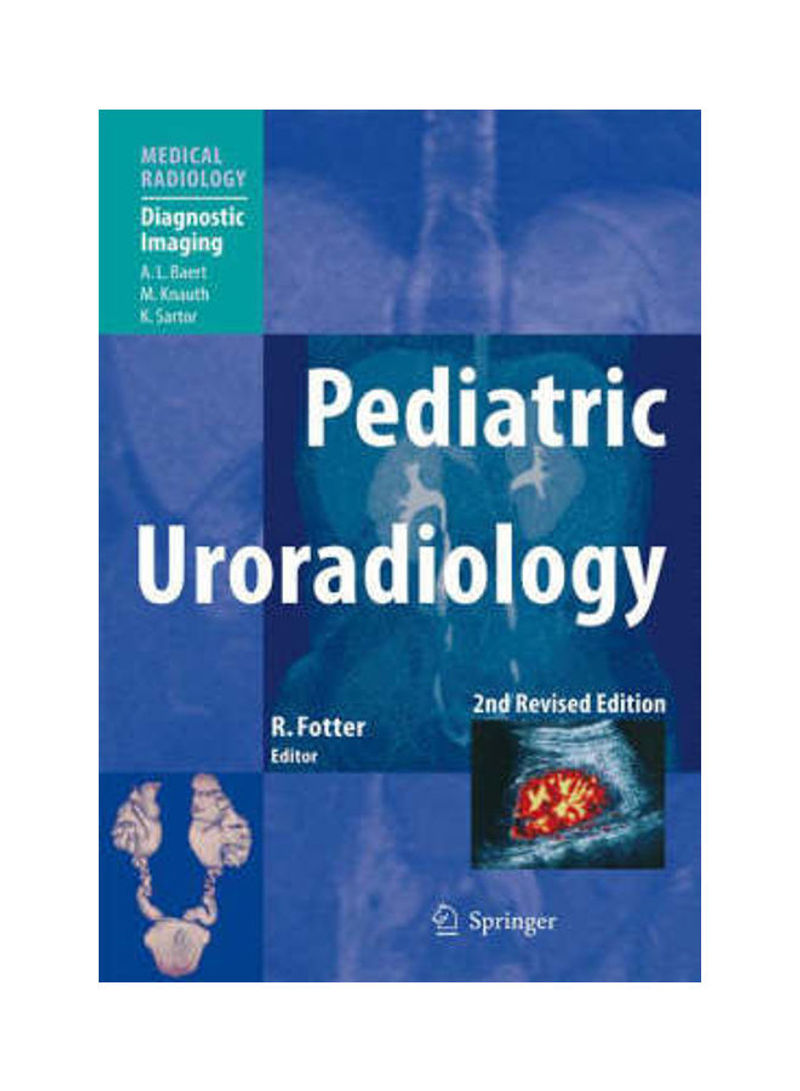 Pediatric Uroradiology Hardcover English by Richard Fotter